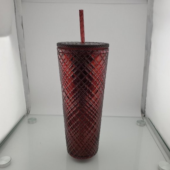 Starbucks Winter Holiday Jeweled Tumbler - Red / 24 FL Oz / 2021 - Picture 2 of 12